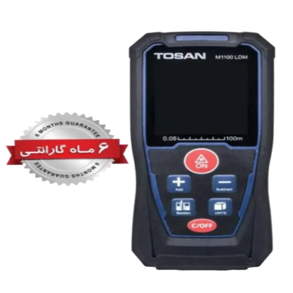 متر لیزری 100متری توسن پلاس مدل M1100-LDM